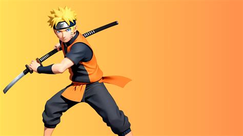 Naruto with Katana Art Wallpaper, HD Artist 4K Wallpapers, Images and ...