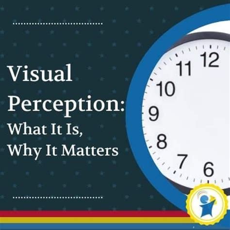 What Is Visual Perception? Why It Matters, Deficits - Edublox Online Tutor