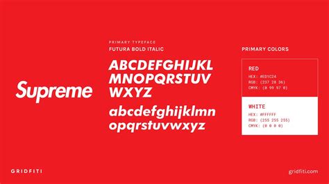 Supreme Logo Font - Download Fonts