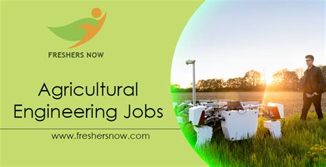 Agricultural Engineering Jobs 2025 For Latest Vacancies - Apply Online