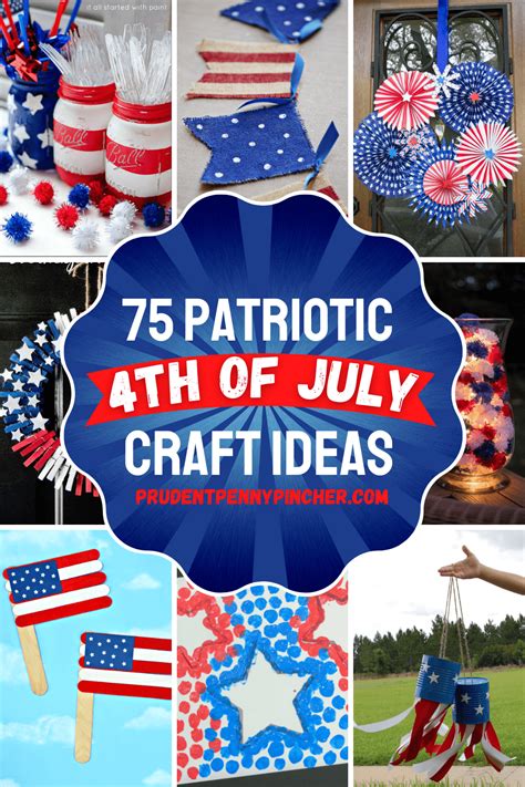 75 Best 4th of July Crafts - Prudent Penny Pincher