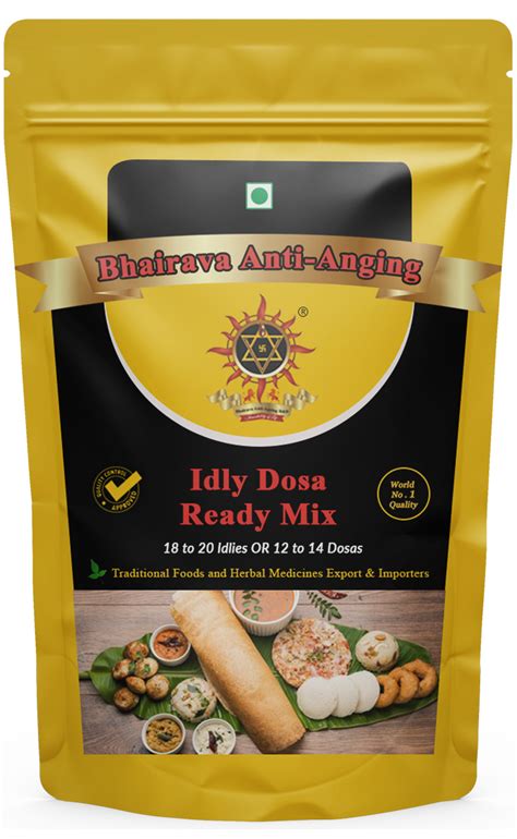 Idly Dosa Ready Mix – Bhairava Antiageing