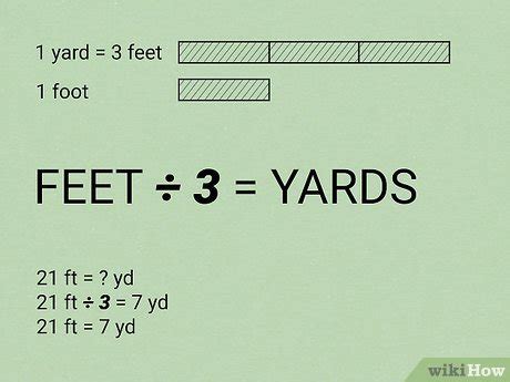 How to Convert Feet to Yards: Helpful Formulas and Examples