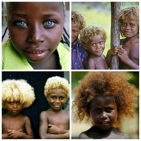 Flawless Kinky Curls — The people of Solomon Islands known as...