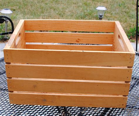 Diy Wooden Crate Projects Plans Free PDF Download