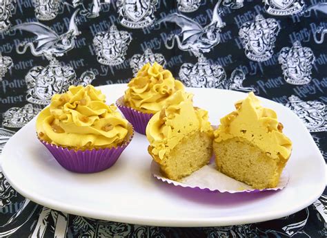 butterbeer-cupcakes | The Enchanted Whisk