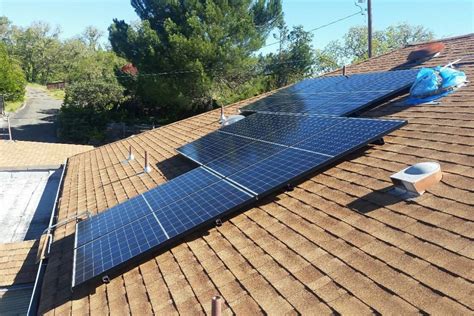 Roof Mount Solar Panel Installation in Willits, CA - 2 ...