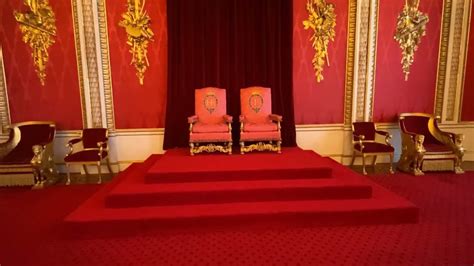 Inside Buckingham Palace Throne Room