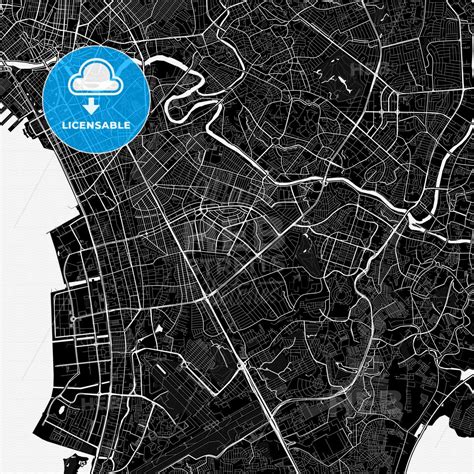 Makati, Philippines PDF map in 2022 | Map vector, Printable maps, Map