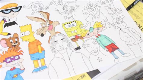 90s Cartoon Art Drawings - Gustavo Lehnen