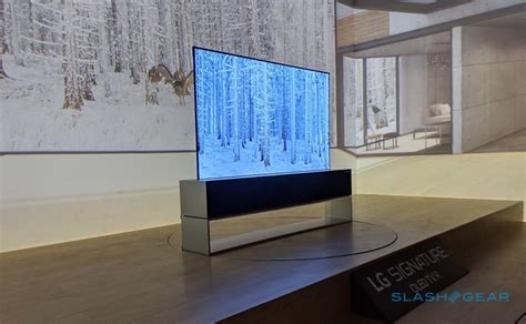 LG's Rollable TV Is Slick Enough To Silence Any Skeptics - SlashGear