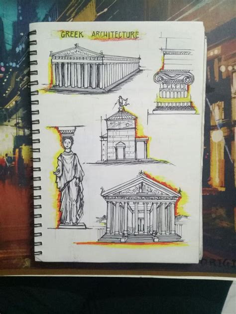 Architectural Sketchbook: Explore Different Styles