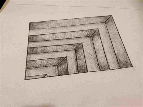 Optical Illusion Drawings at PaintingValley.com | Explore collection of ...