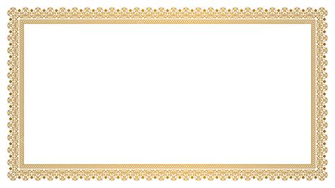 Gold Border Frame Certificat Border Templates Ms Word Docfile Blank Images