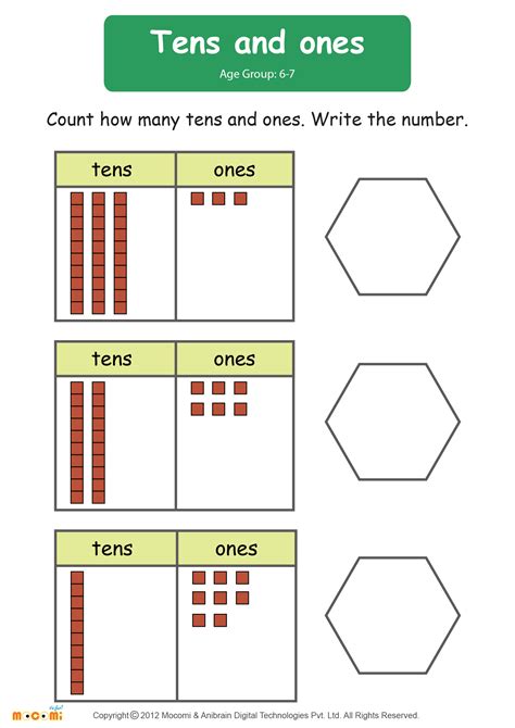 Tens And Ones Worksheets For Grade 1 - Yusha Quinn