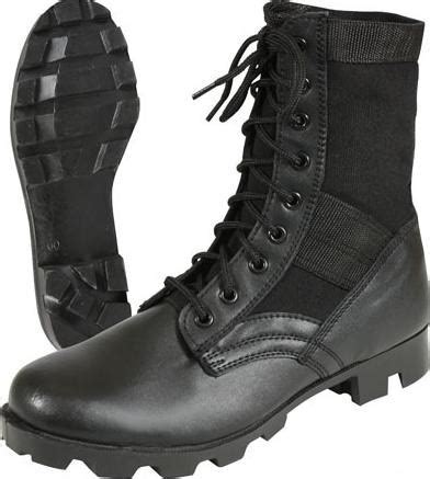 GI Type Steel Toe Jungle Boot - Black