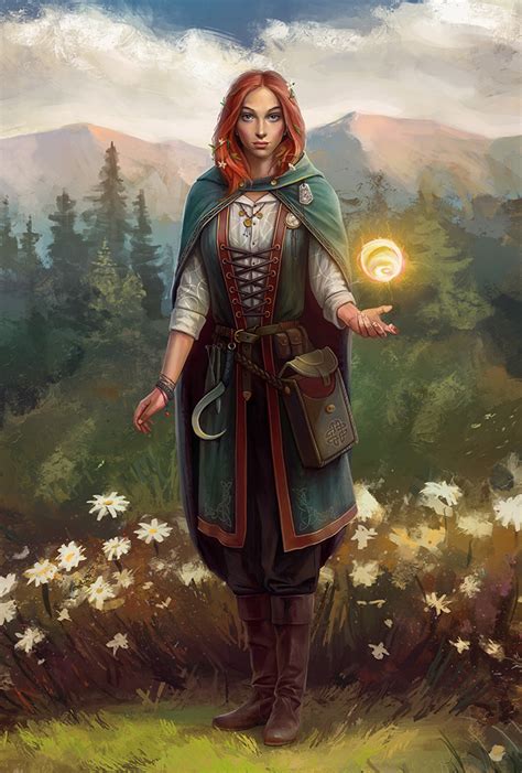 Druid D&D Character Dump in 2021 | Character portraits, Fantasy ...