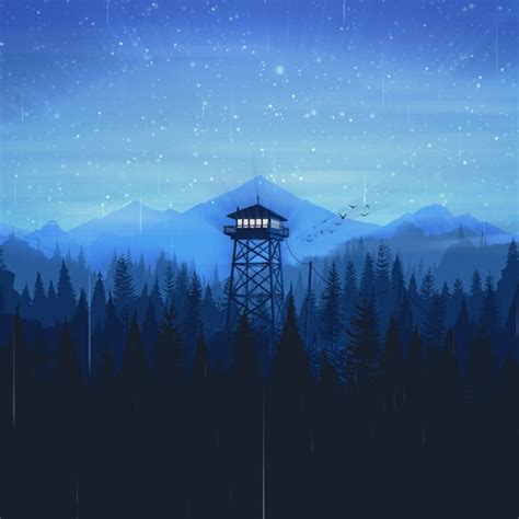 Steam Workshop::Firewatch Night Wallpaper