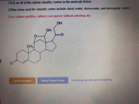 Solved Click on all of the carbon chirality centers in the | Chegg.com