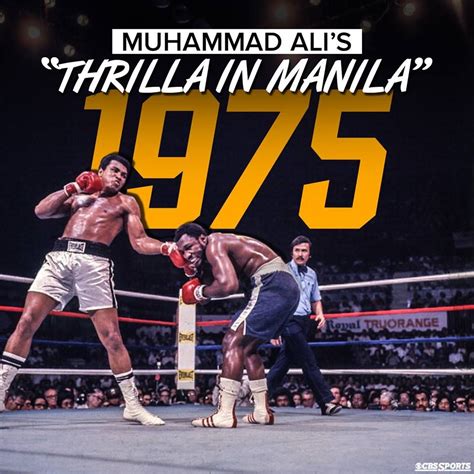 Thrilla in Manila | Boxeo, Artes marciales, Deportes