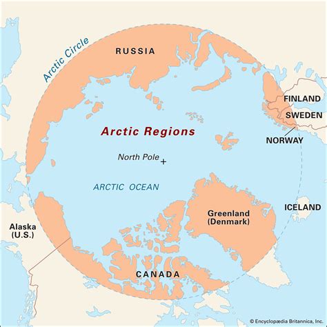 Arctic Circle, Latitude, History, & Map, arctic - okgo.net