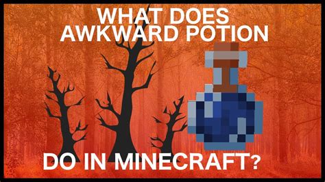 Awkward potion minecraft - bonfiko