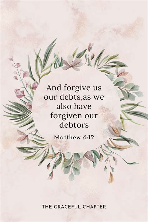 31 Bible Verses About Forgiveness - The Graceful Chapter