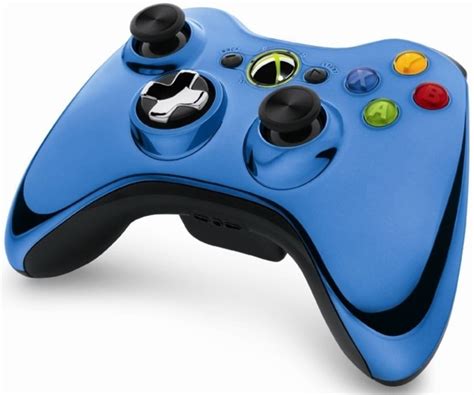 Wireless Controller - Chrome Blue (Xbox 360)