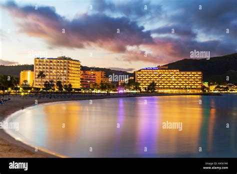 Palma Nova Beach, Majorca, Spain, Europe Stock Photo - Alamy