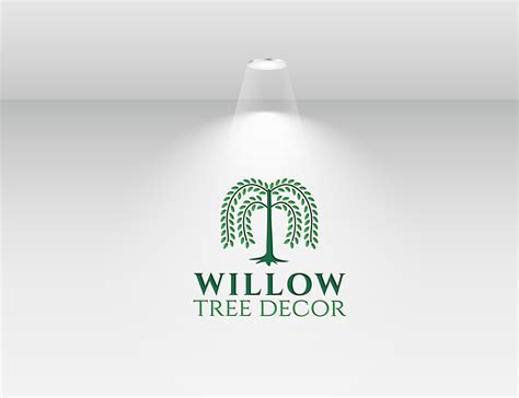 WILLOW TREE DECOR LOGO - Flat Minimalist Logo Design by Expert Flat ...