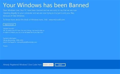 Remove "Your Windows Has Been Banned" lockscreen Virus - Hoe ...