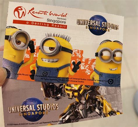 Universal Studios Tickets, Tickets & Vouchers, Event Tickets on Carousell