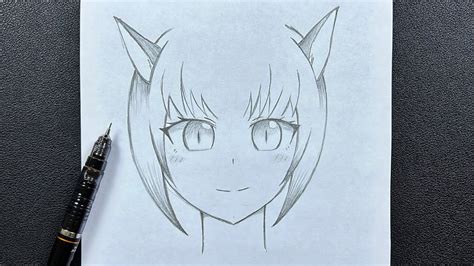 Anime Fox Girl Drawing Step By Step