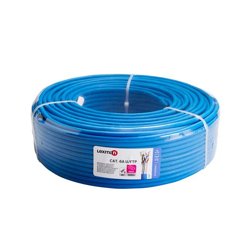 Câble ethernet blindé RJ45 cat 6A, 23AWG, 100m LEXMAN | Leroy Merlin