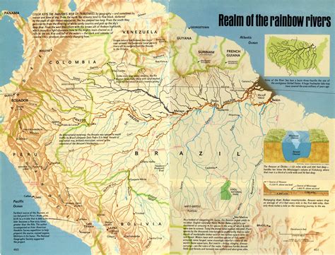 Amazon River Basin Map - manaus • mappery