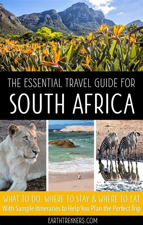 South africa travel guide – Artofit