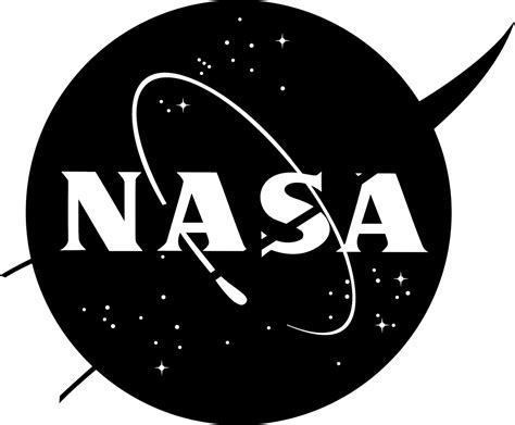 NASA Logo Black and White – Brands Logos