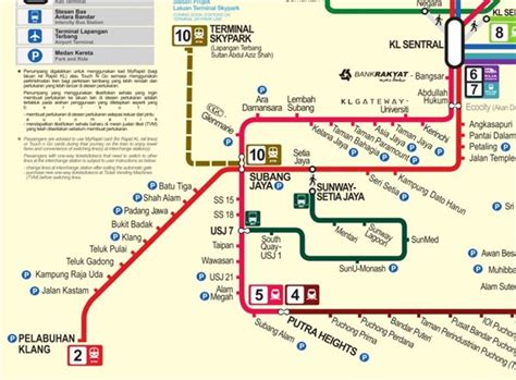 Pelabuhan Klang to KL Sentral KTM Komuter Train Schedule Jadual 2024