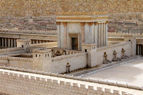 Second Temple. Model of the ancient Jerusalem. Israel Museum | Tents of ...