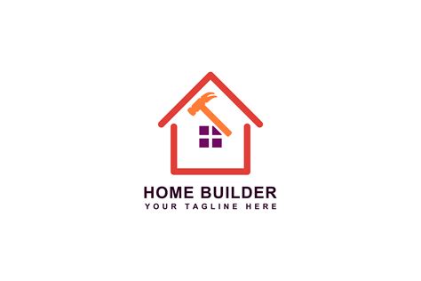 Home Builder Logo Graphic by sabavector · Creative Fabrica