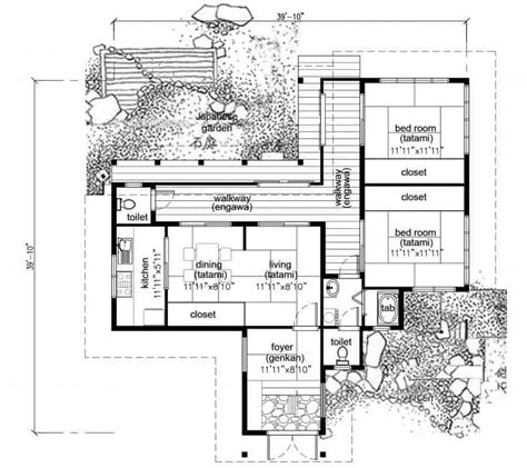 Traditional Japanese House Floor Plans (with Drawings)