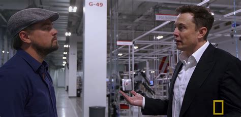 Leonardo DiCaprio tours the Tesla Gigafactory with Elon Musk in new ...