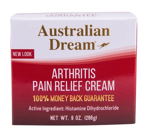 Australian Dream Arthritis Pain Relief Cream 9oz - Walmart.com ...