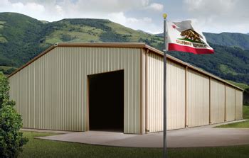 Metal & Steel Buildings for California - Prefab Kits for Sale