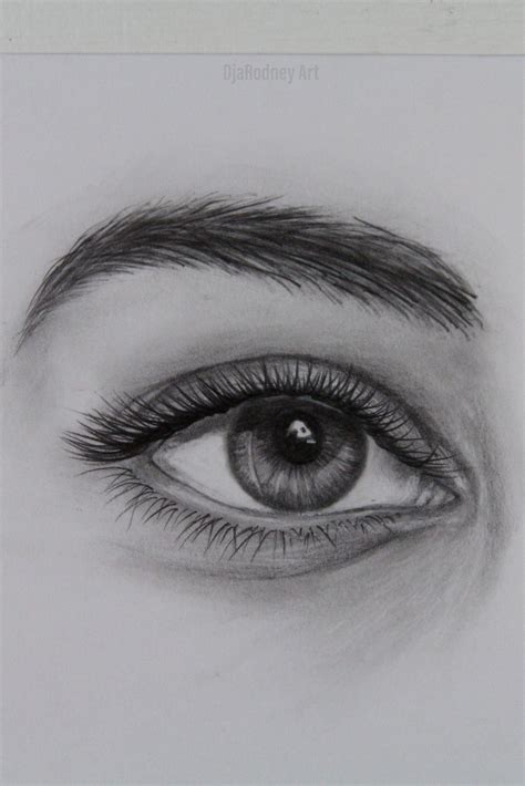 How To Sketch A Realistic Eye at Drawing Tutorials