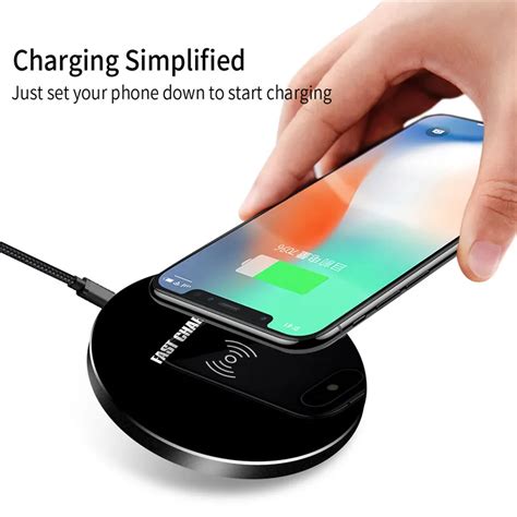 New Fast Wireless Charger For Apple Iphone 8 PLUS X Iphone8 Case ...