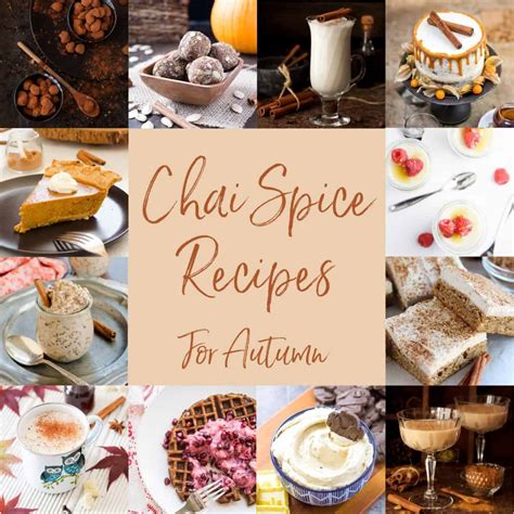 Chai Spice Recipe Collection - Littlesugarsnaps