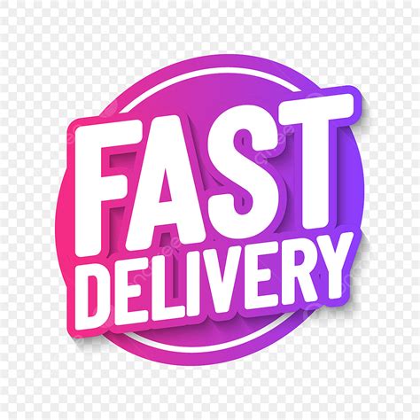 Fast Delivery Man Vector Art PNG, Fast Delivery Poster, Fast, Delivery ...