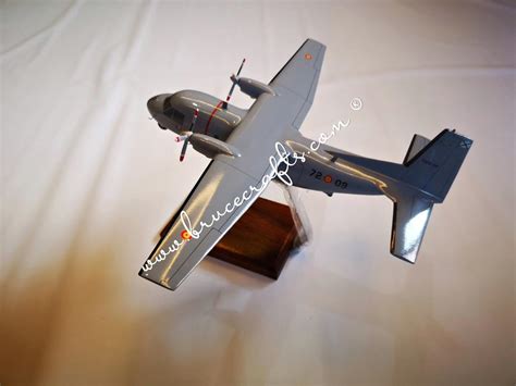 CASA C-212 Aviocar - Mahogany Wooden Aircraft Models – Boat & Ship ...