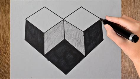 Simple 3d Shapes Drawing